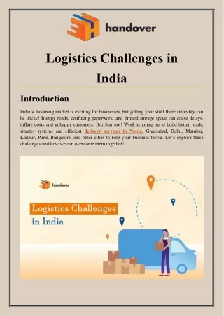 handover-Logistics Challenges in
