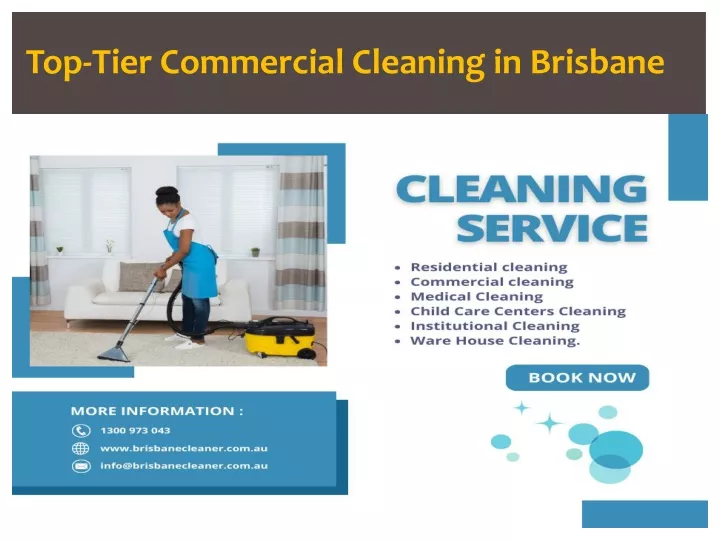 top tier commercial cleaning in brisbane