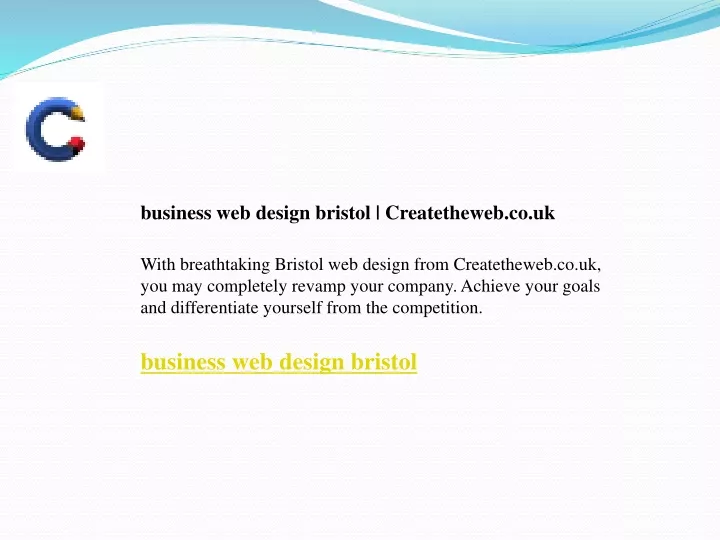 business web design bristol createtheweb