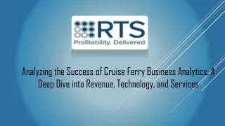 analyzing the success of cruise ferry business