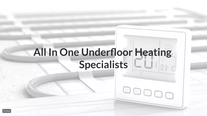 all in one under oor heating specialists