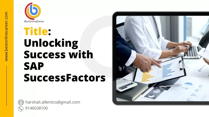 title unlocking success with sap successfactors