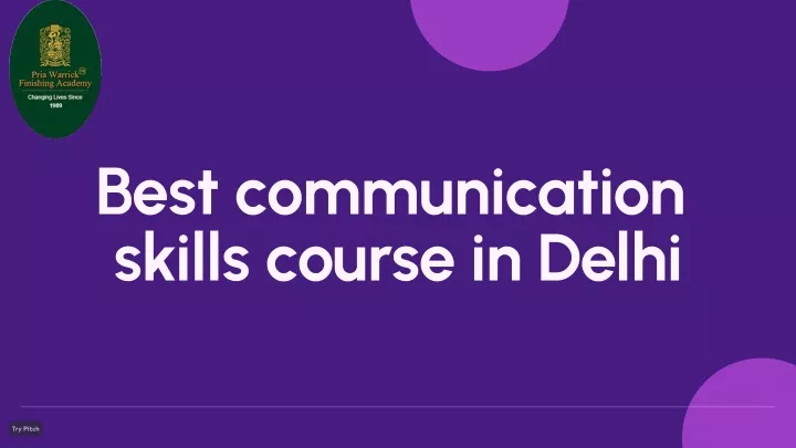 best communication skills course in delhi