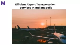 Airport Transportation Indianapolis