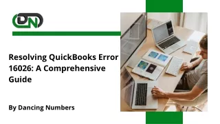 resolving quickbooks error 16026 a comprehensive