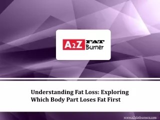 Understanding Fat Loss Exploring Which Body Part Loses Fat First