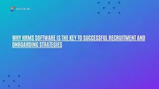 why hrms software is the key to successful
