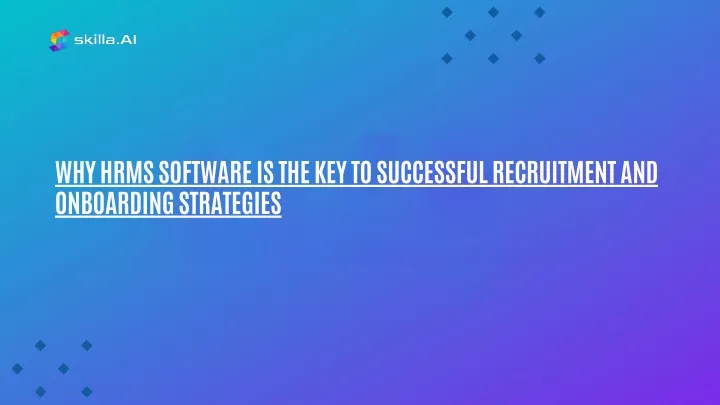 why hrms software is the key to successful