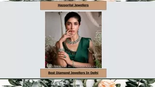 Best diamond jewellers in delhi