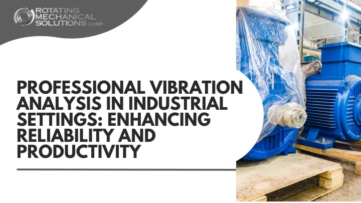 professional vibration analysis in industrial