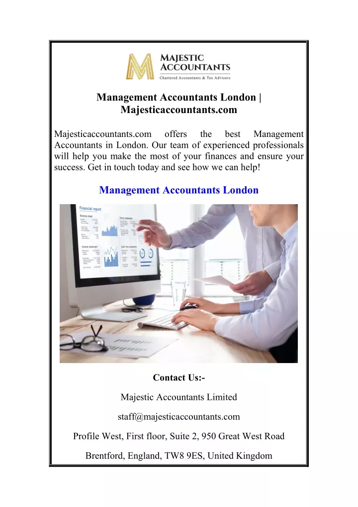 management accountants london majesticaccountants