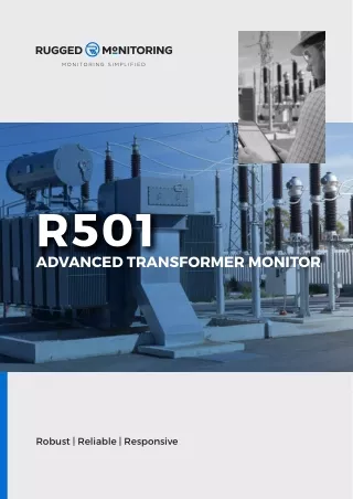 R501 ADVANCED TRANSFORMER MONITOR | Rugged Monitoring