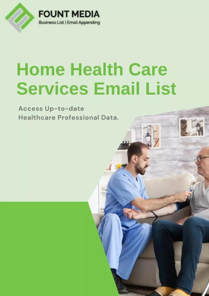 home health care services email list