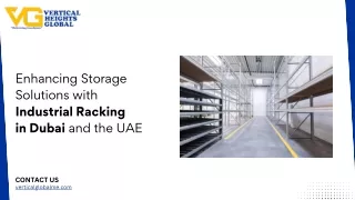 Enhancing Storage Solutions with Industrial Racking in Dubai and the UAE