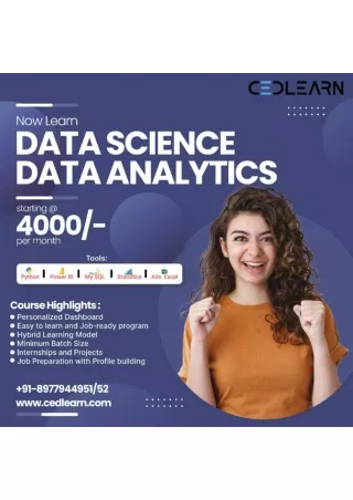 Data Analytics and Data Analytics Courses with Placement Assistance