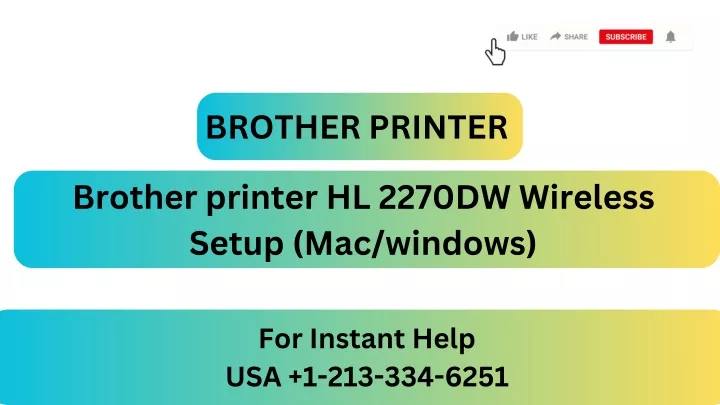 brother printer