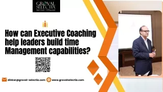 How can Executive Coaching help leaders build time Management capabilities (2)