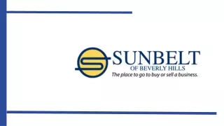 Unmatched Expertise Sunbelt Of Beverly Hills - The Best Business Broker