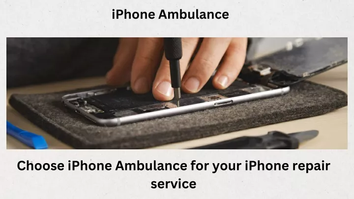 iphone ambulance
