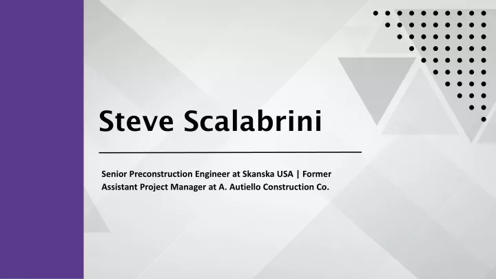 steve scalabrini