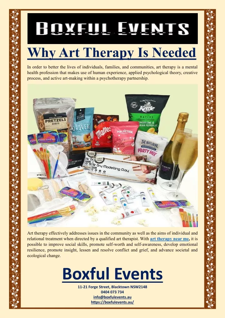 why art therapy is needed