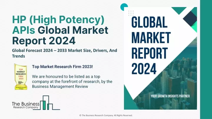 hp high potency apis global market report 2024