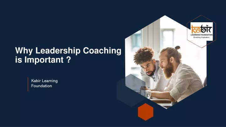 why leadership coaching is important