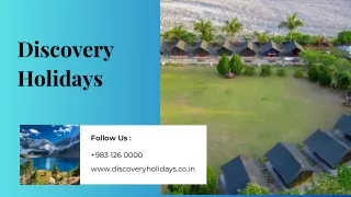 Escape to Paradise with Discovery Holidays!