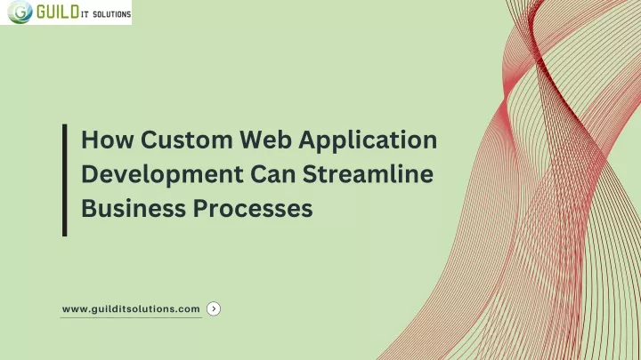 how custom web application development