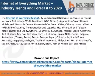 internet of everything market industry trends