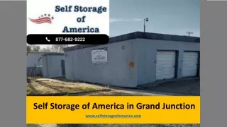 Self Storage of America in Grand Junction