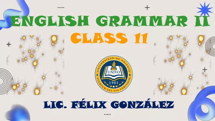 english grammar ii class 11
