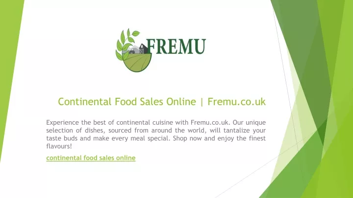 continental food sales online fremu co uk