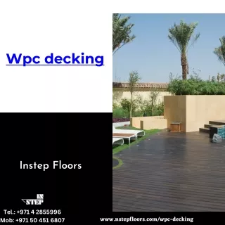 Get Ready for Summer with Instep's WPC Decking Solutions
