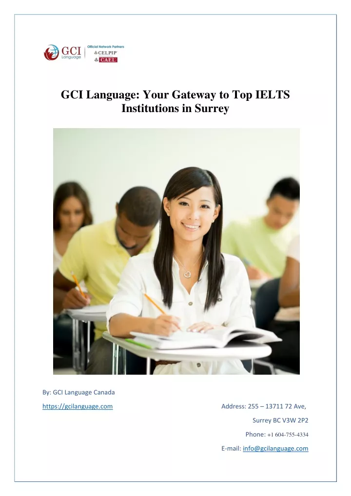 gci language your gateway to top ielts