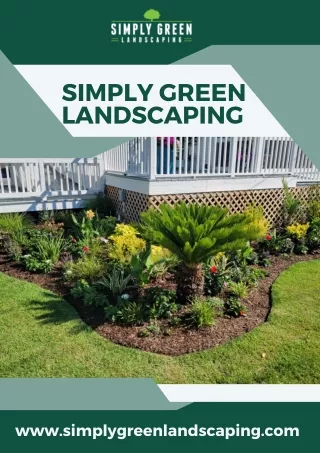 Residential Lawn Care Charleston, SC - Simply Green Landscaping