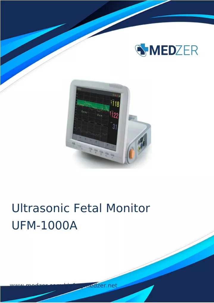 ultrasonic fetal monitor ufm 1000a