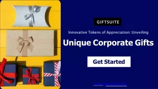 Innovative Tokens of Appreciation: Unveiling Unique Corporate Gifts