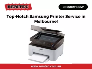 Top-Notch Samsung Printer Service in Melbourne!