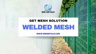 Elevate Security with Welded Wire Mesh from SRK Metals