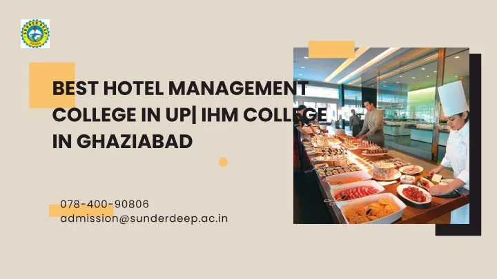 best hotel management college in up ihm college