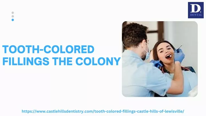 tooth colored fillings the colony