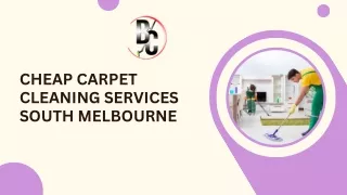 Cheap Carpet Cleaning Services South Melbourne