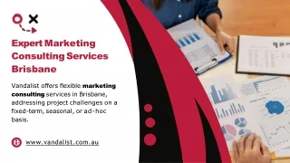 Expert Marketing Consulting Services Brisbane