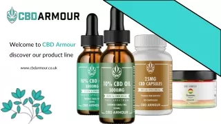 Experience The Power of CBD with CBD Armour