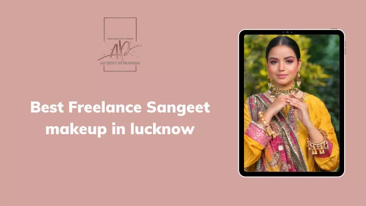 best freelance sangeet makeup in lucknow
