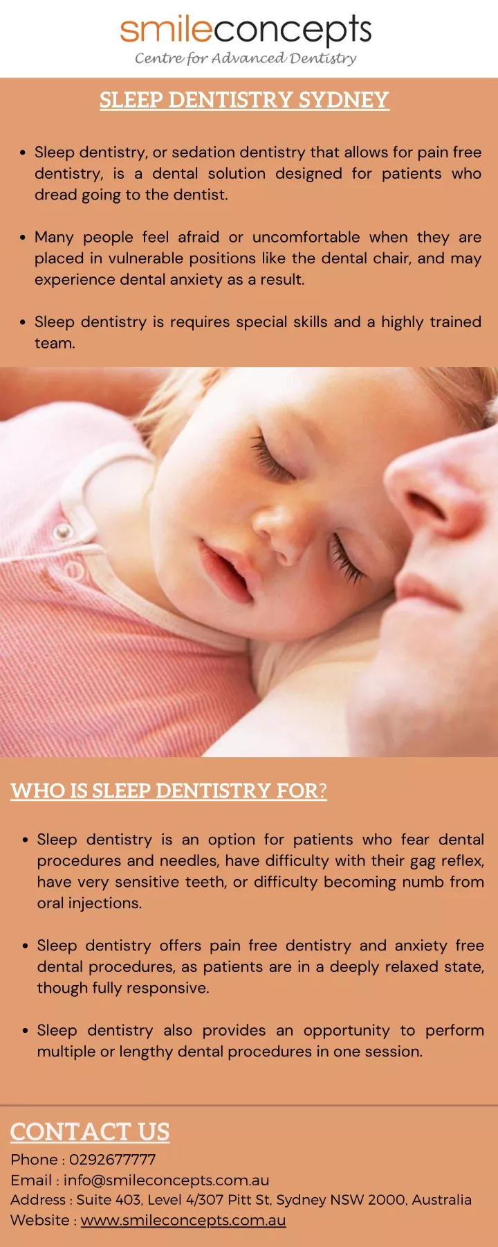 sleep dentistry sydney