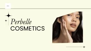 Your Shortcut to Flawless Beauty Perbelle CC Cream