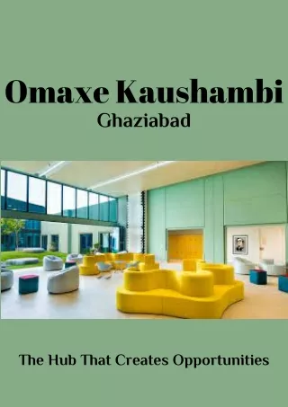 omaxe kaushambi ghaziabad