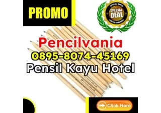 SALE! WA 0895-8074-45169 Jual Pensil Kayu Logo Murah Gorontalo Aceh Order Pencil PVA